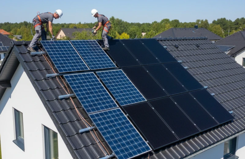 Εγκατάσταση φωτοβολταϊκών σε κατοικία στη Θεσσαλονίκη μέσω του προγράμματος Εξοικονομώ 2025