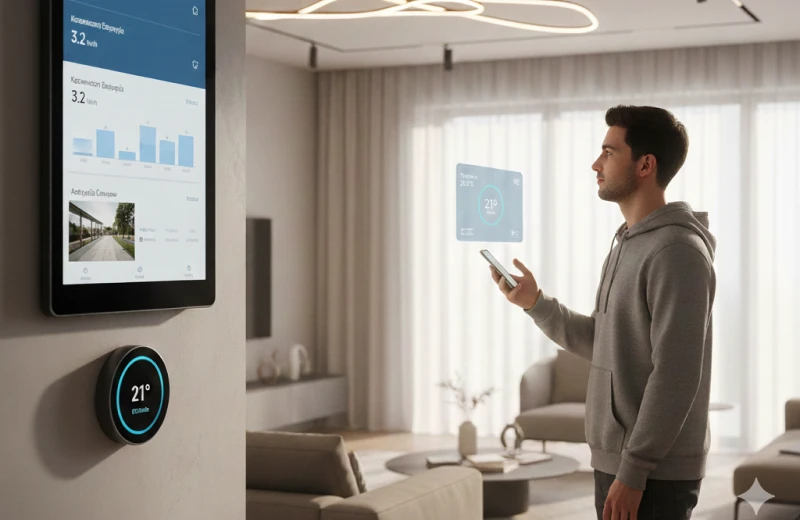 Έξυπνο σύστημα διαχείρισης ενέργειας σε κατοικία στη Θεσσαλονίκη μέσω του προγράμματος Εξοικονομώ 2025