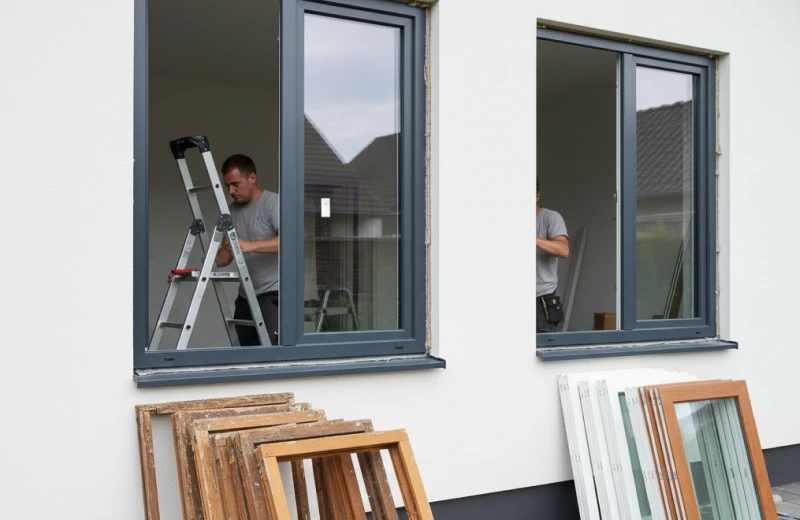 Αντικατάσταση κουφωμάτων με ενεργειακά αποδοτικά παράθυρα σε κατοικία στη Θεσσαλονίκη μέσω του Εξοικονομώ 2025