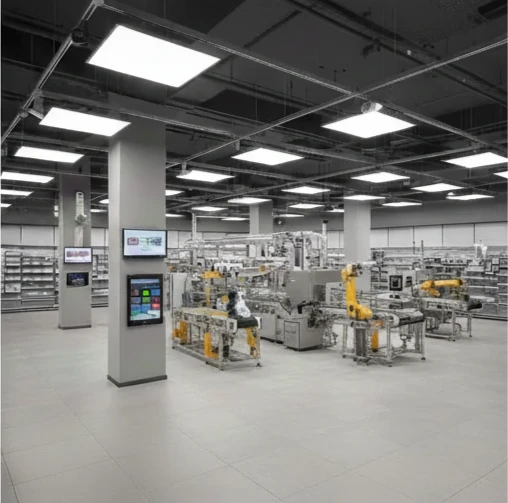 LED φωτισμός υψηλής απόδοσης σε επαγγελματικό χώρο με smart control για εξοικονόμηση ενέργειας (Εξοικονομώ Επιχειρώ)